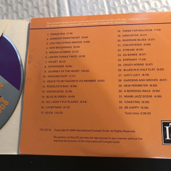 INTERNATIONAL TRUMPET GUILD - THE ROADS THEY'VE TAKEN (2CD) 2009!!! RARE!!! - Picture 6 of 10